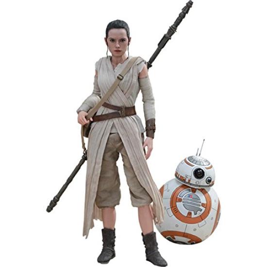 Movie Masterpiece Star The Force Awakens Rey scale plastic action figure Wars & BB-8 1/6 pre-painted