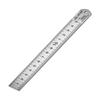 304 Stainless Steel Metric Straight Ruler, Thick Single-Sided Scale, Student Ruler