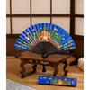 Leque Dobrável Tradicional Coreano MUZ x Choonsik Sol Lua Cinco Picos