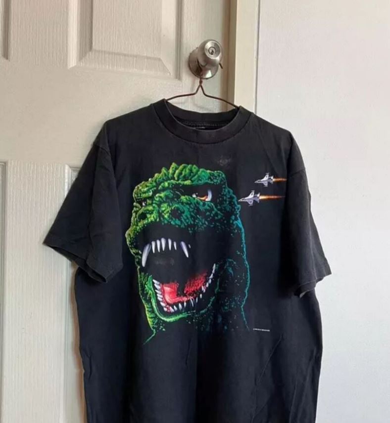 Vintage Godzilla 1994 King of Monster Vtg Movietee T Shirt Size S5XL Unisex T-Shirt M