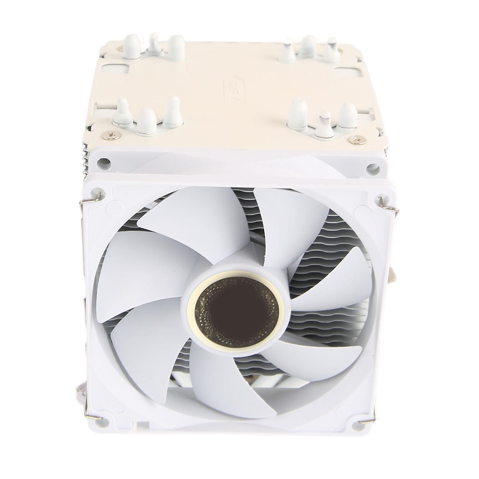 

9CM CPU Cooler Dual Tower 6 медных тепловых трубок Dual CPU Air Cooler Тихие компьютерные вентиляторы для охлаждения CPU
