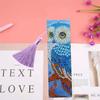 Factory  R-AA122-238/M060 Bookmarks Animal Bookmark Shaped Diamond Painting Bookmarks Made of Leather and Crystal