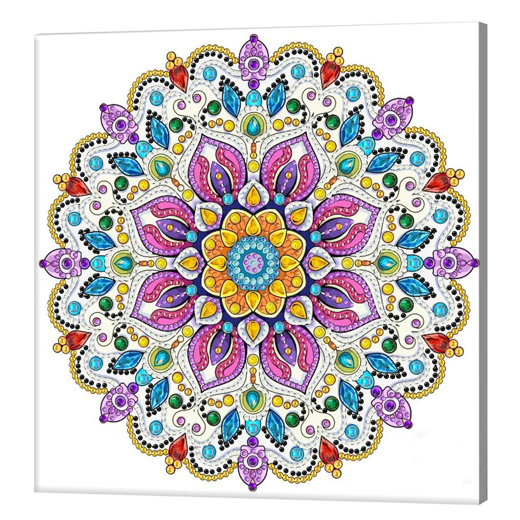 Special Shaped 5D DIY Partial Drill Diamond Art Kit for Adults DIY Gift Home Decor Diamonds Dots Gem Art Kits With Frame 25x25cm