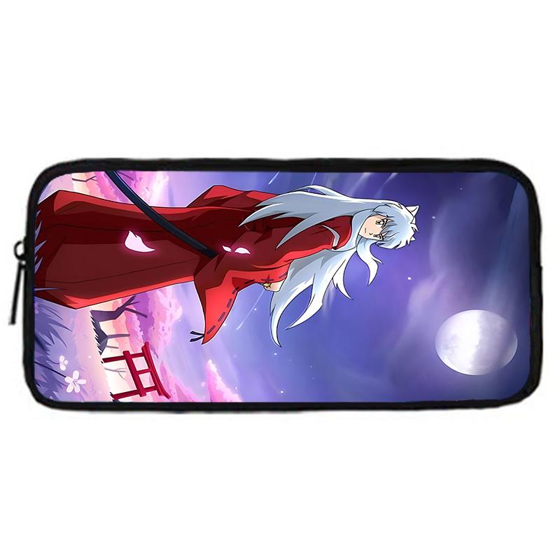 Inuyasha Warm Winter Child School Backpack with Lunch Bags ,Pencil Bags ,School Bags for Boys Girls Best Gift