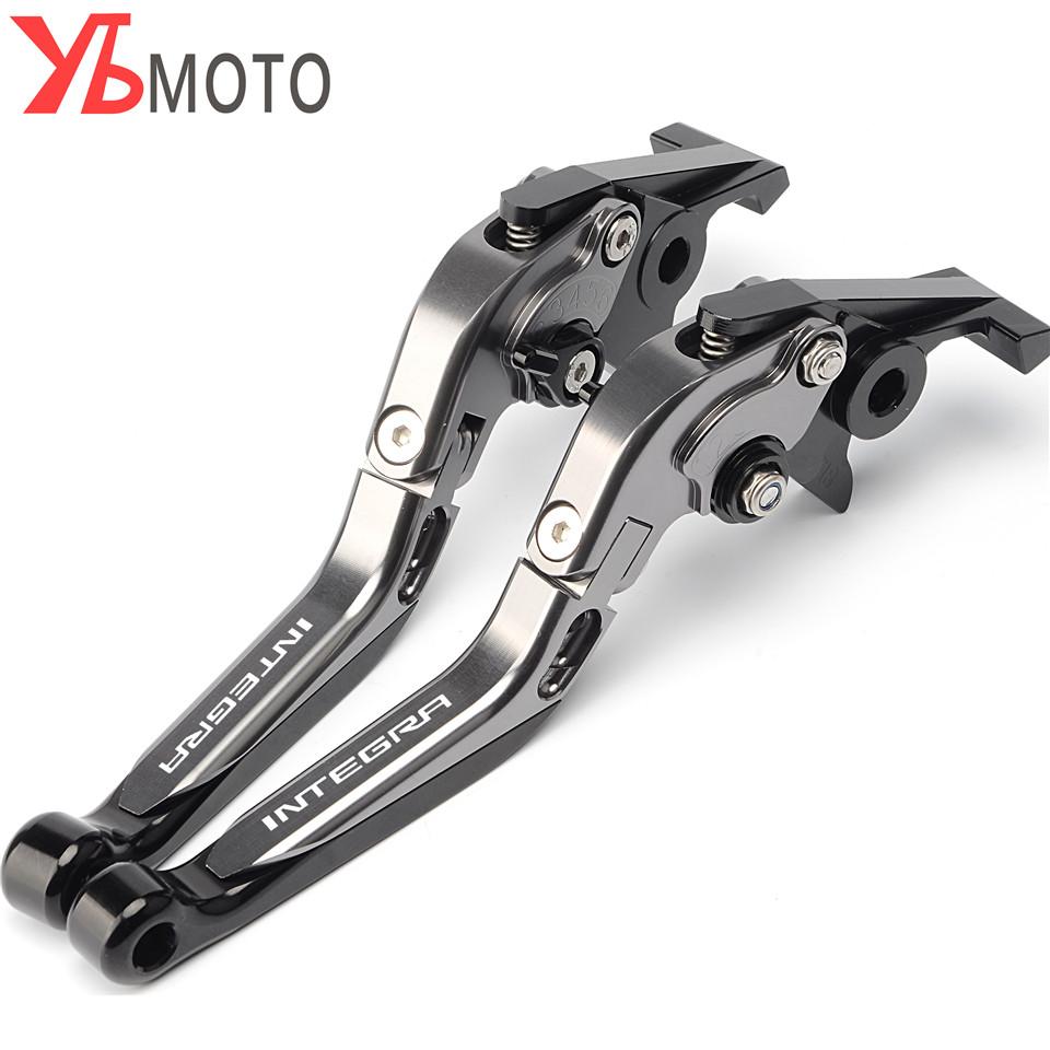 Motocyklové skládací výsuvné CNC nastavitelné páky brzdové spojky pro Honda Integra 750 DCT Integra750 2014 2015 2016 2017 18