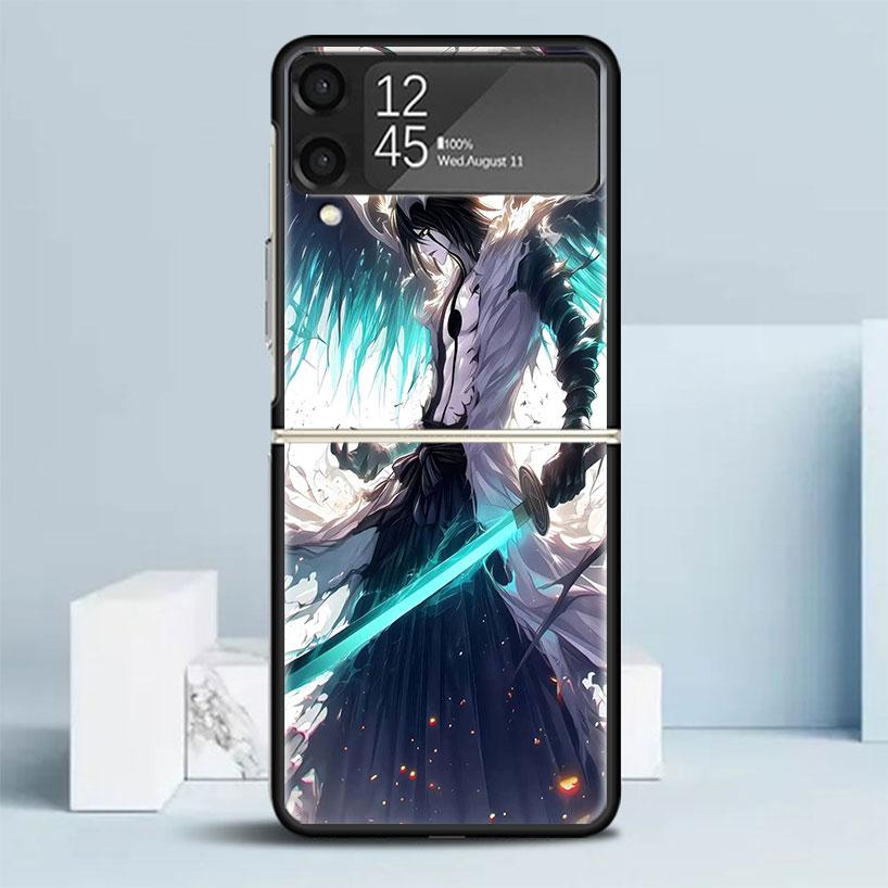 

Bleach Ulquiorra Cifer 4 Phone Case For Samsung Galaxy Z Flip7 Flip6 5G Flip5 Flip4 Flip3 ZFlip 7 6 3 4 5 Shockproof Back Cover Samsung Z Flip 6