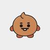 BT21 BABY Line 73000-996-004 Ball Marker SHOOKY 73000-996-004