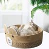 Cats Puppy Bed Basket Base Detachable Cushion Basket for Small To Medium Pet Creative Pet Bed Cute Nest