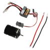 540 Brush Motor with 320A ESC Waterproof High Performance RC Electric Motor for Axial Scx10 90046