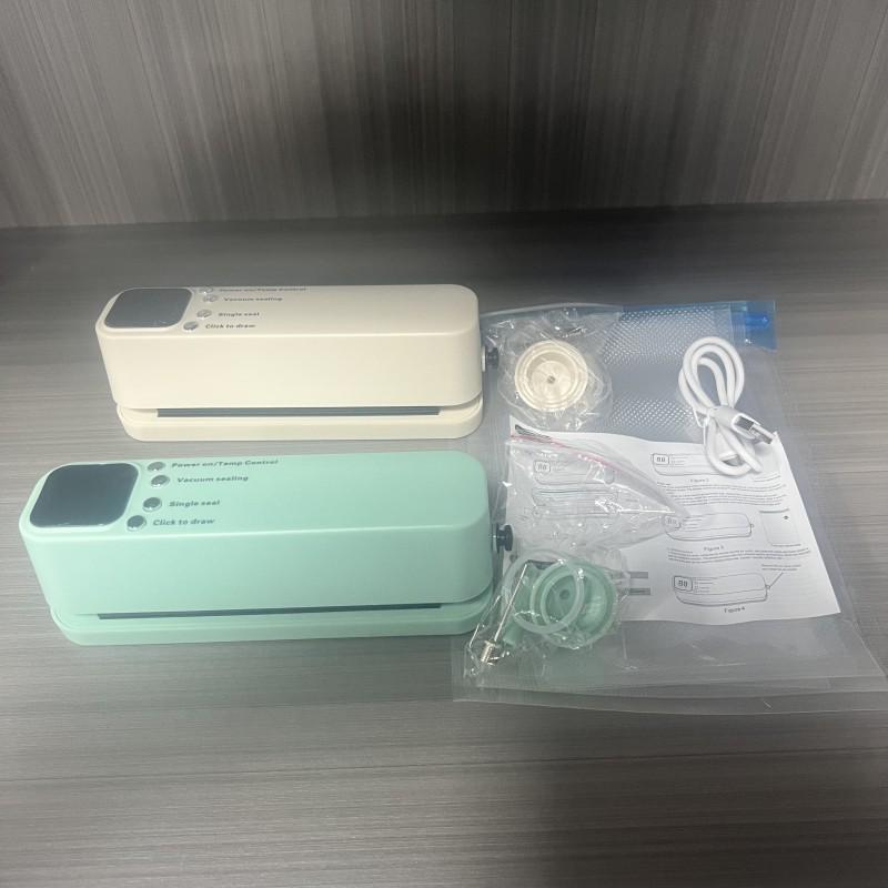 Rechargeable Mini Wireless Vacuum Sealer for Food Storage