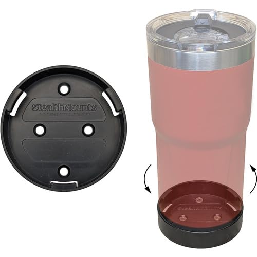 Stealth Mount for Milwaukee Tumblers (1 piece) Black MW-PAC-CUP-1