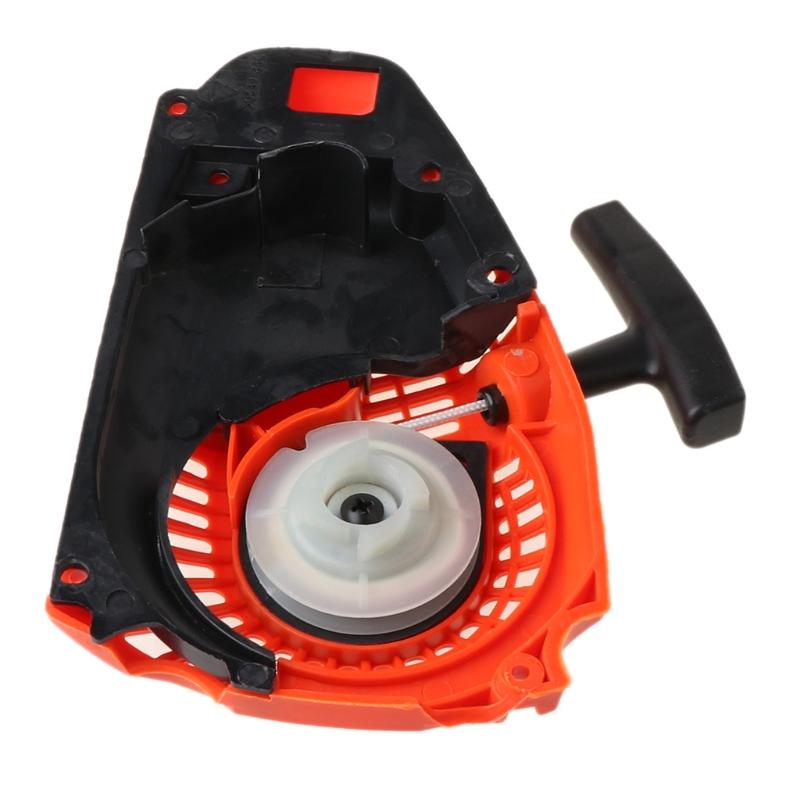Chainsaw Recoil Starter Assembly Pull Starter Assembly Replacement Garden Tools for 2500 25CC Reliable