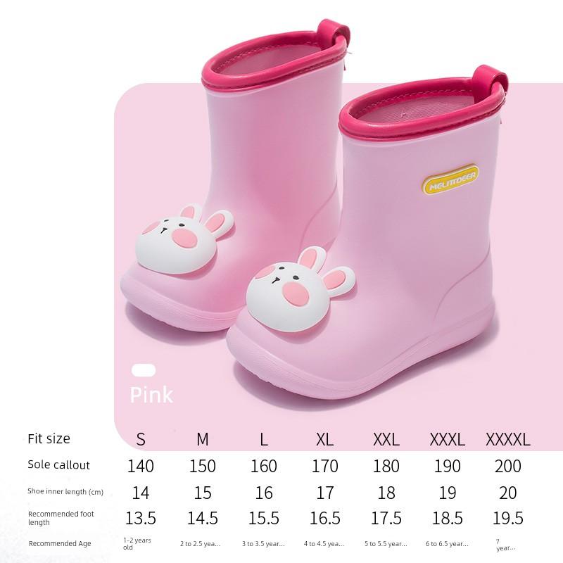 School Baby Child New Rabbit Children Raincoat