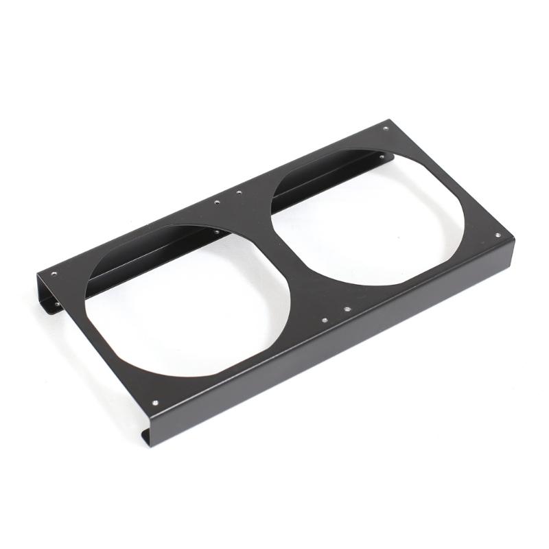 Metal PC Fan Risers Bracket 12cm Fan Support Optimized Airflows For Computer Case Cooling Systems