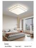 Ultra-bright Modern LED Crystal Ceiling Light for Bedroom and Living Room