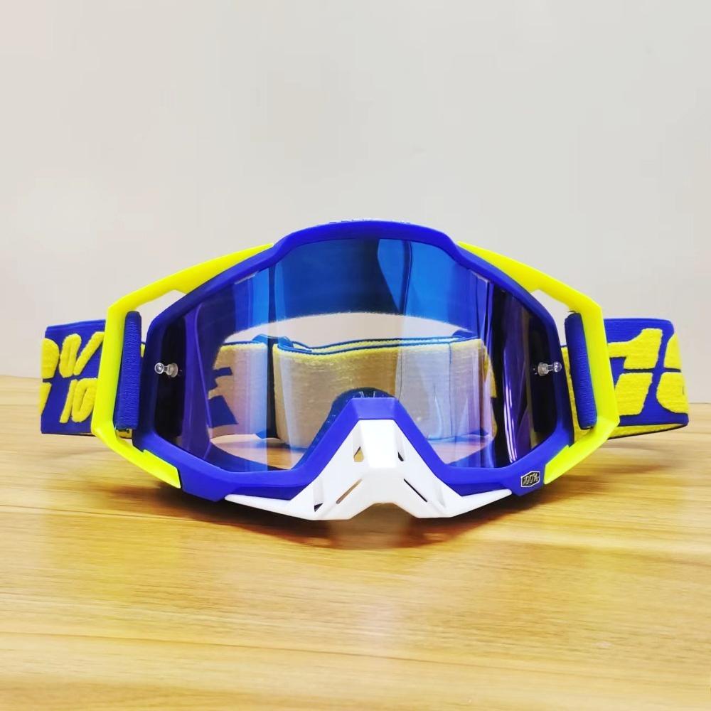 Outdoor Riding Goggles Motorcycle Off-road Dust-proof Glasses Color-changing Sports Windproof Ski Goggles
