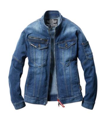 BURTLE Jacket Indigo 5011 45 LL Spring/Summer (Unisex)