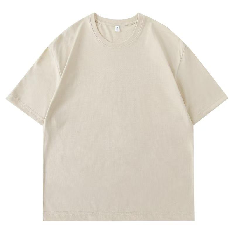Summer T Shirt for Men Oversized Short Sleeve O-Neck Tops Tees