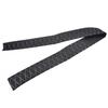 Black Flat Width 80mm Durable 39''  Heat Shrinkable Wrap Tubing  For Rod Grips