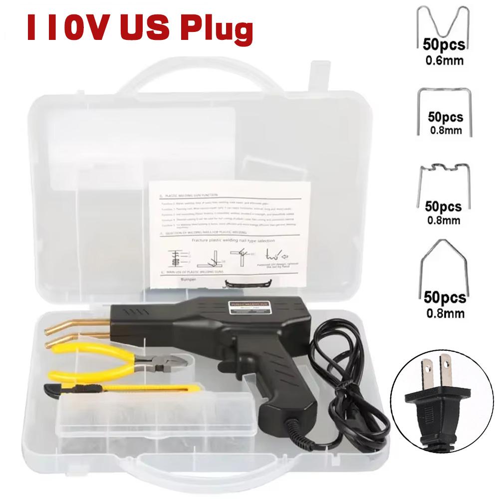 110v 220v Plastic Welding Machine Portable Electric Plastic Hot Stapler For Staple PVC Repairing Car Bumpers Repairing Tools