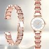Women Stainless Steel Inlaid Diamond Watch Strap Replacement Bracelet for Armani White Moonlight AR11767/11686 /1925 Starry Sky