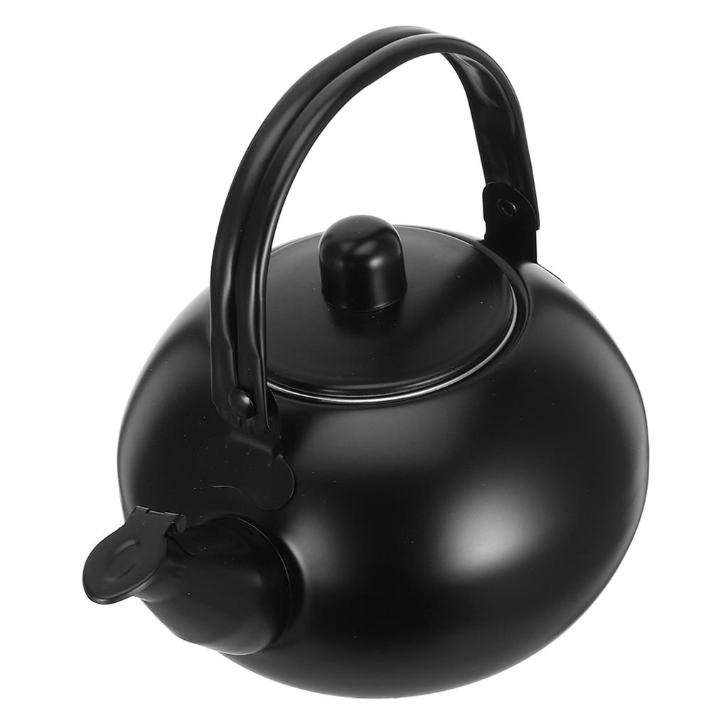 Stainless Steel Teapot 1.5L Stovetop Kettle with Integrated Strainer Comfort Handle for Tea Brewing Coffee Filtering Home