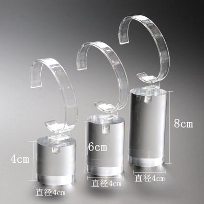 Jewelry Display Rack Fashionable Watch Holder Bracelet Display Stand  Acrylic Watch Display Stand For Dressing Table