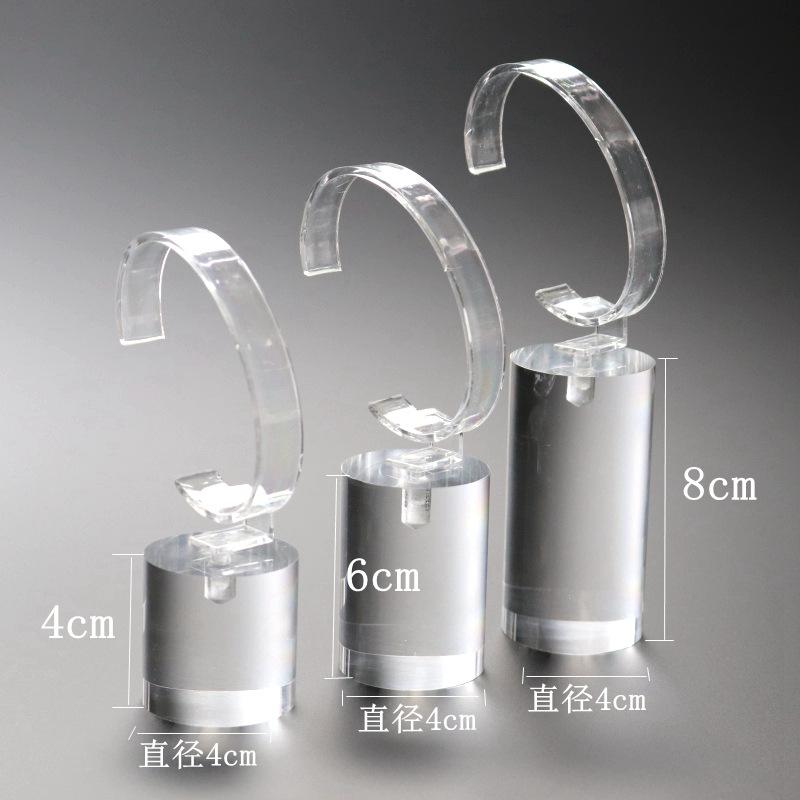 Jewelry Display Rack Fashionable Watch Holder Bracelet Display Stand Acrylic Watch Display Stand For Dressing Table