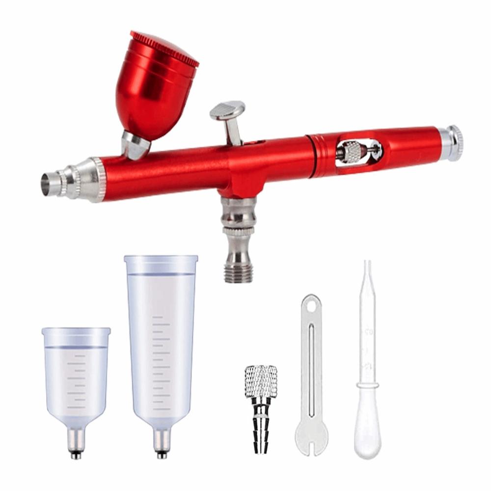 AR131 Painting Spray Gun Black/Red/Gold Sturdy DIY Art Spray Gun Double Action Smooth Paint Sprayer DIY Handcraft Spraying