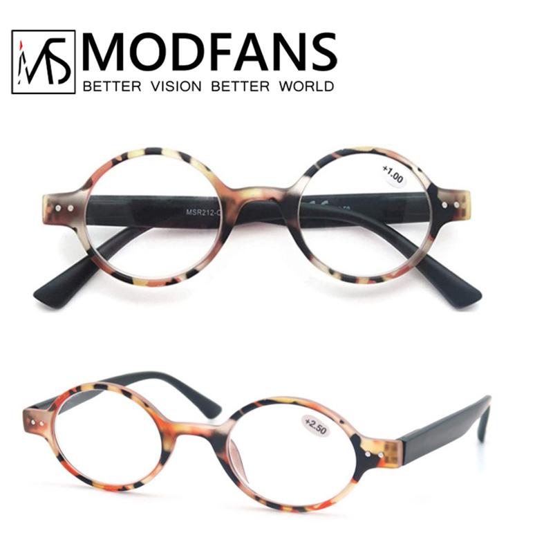 Klassische Antike Lesebrille Herren Damen Lesebrille Stilvoller Runder Rahmen Federgelenk Alterssichtigkeit Vergrößerungsverstärker