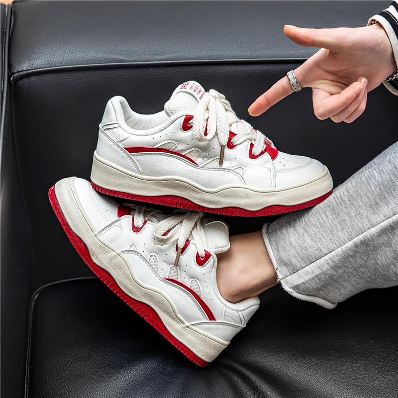 2024 New Men's Women's Couple Low Top Skateboarding Shoes Breathable and Versatile Lightweight Vulcanized Shoes Tenis Masculino