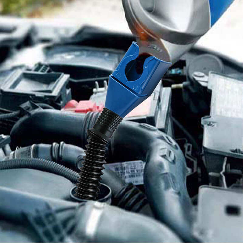 Auto-Tanktrichter, Benzin, faltbar, Motoröl-Trichter, Kunststoff-Trichter, Auto-Motorrad-Tankwerkzeug, Auto-Zubehör