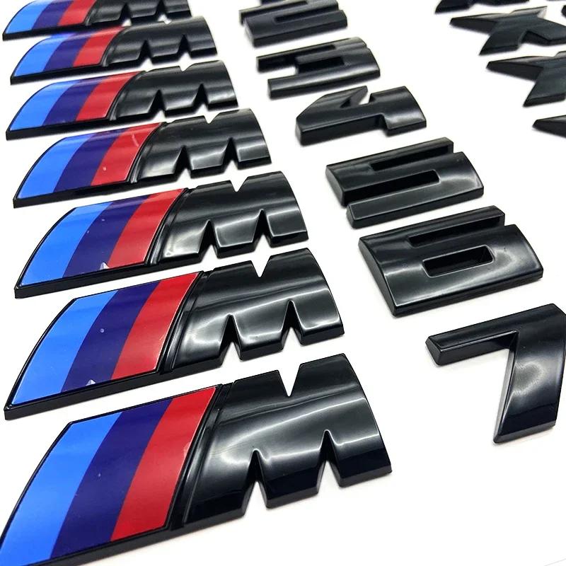 3D Kofferraum Emblem Abzeichen Logo Auto Aufkleber BMW E46 E60 E64 F10 F20 F30 F06 F12 F13 E90 E92 E93 F80 F82 F87 M1 M2 M3 M4 M5 M6 M7
