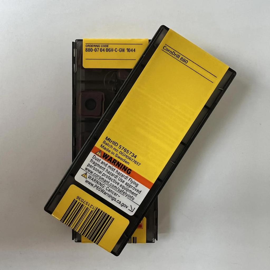 Original Sandvik / 880-070406H-C-GM 1044 / CNC lathe carbide blade 10 PCS