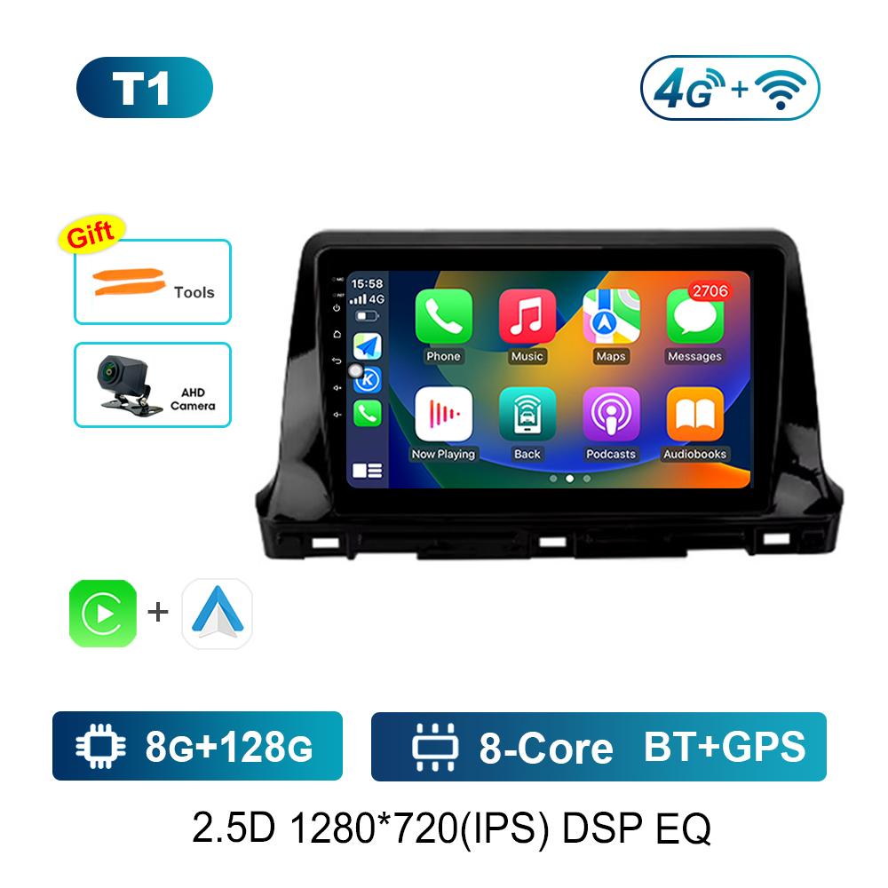Navigation GPS Android Intelligent System 4G 10 inch for KIA Seltos 2020 WiFi Car Video Multimedia Player Touch Screen Bluetooth