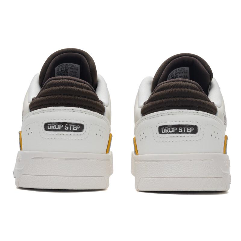 Adidas Originals Drop Step 2.0 Comfortable Versatile Non-Slip Wear-Resistant Breathable Low-Top Skate Shoes Unisex Sneakers Off-White JP5886