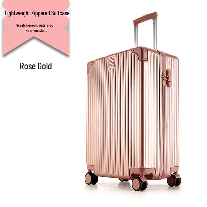 Durable Aluminum Frame Suitcase - 26-Inch Large Capacity, 24-Inch Carry-On, 20-Inch Trolley