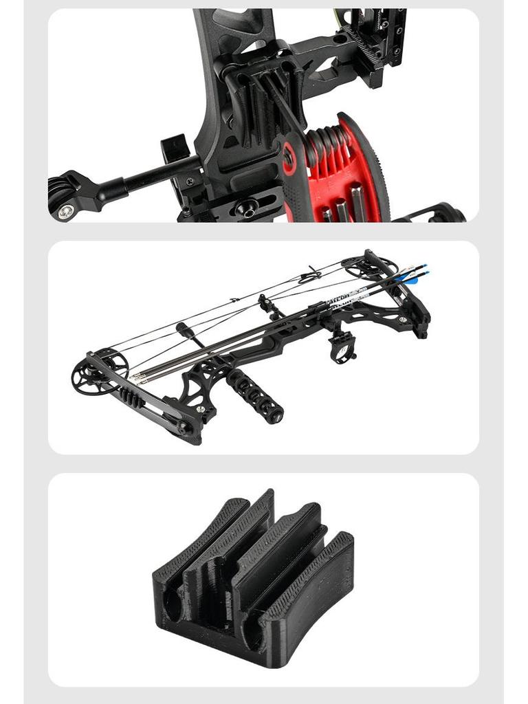 Crossbow Mini Quick Release Quiver: Portable Bow & Arrow Holder for Archery