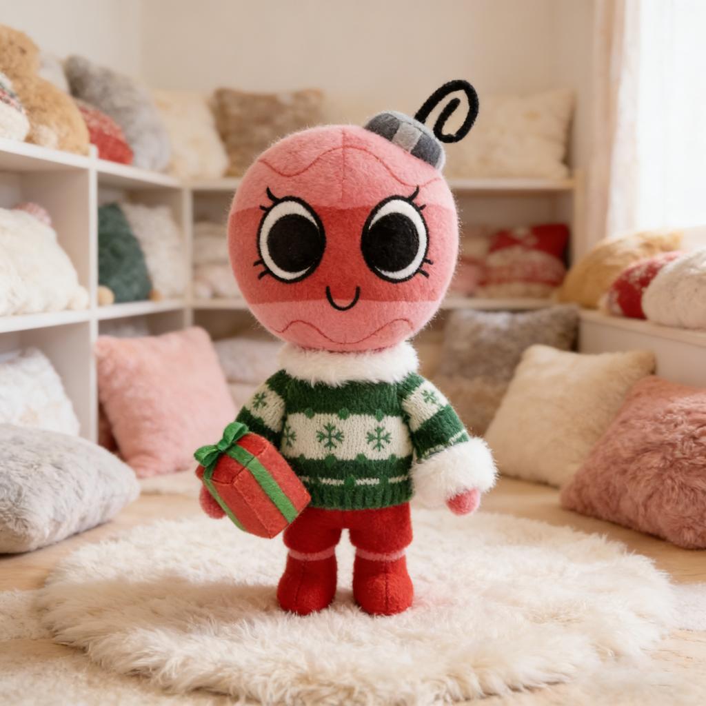 Plush Toy Doll Game Flower Plush Filling Animal Soft Toy Pillow Cat Rabbit Peluches Bobette Anime Figure Cute Stuffed