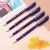 6Pcs Erasable Pen Gel Pen Durable Plastic Ink Blue 0.5mm Useful Student Erasable School Pen Stationery Supplies