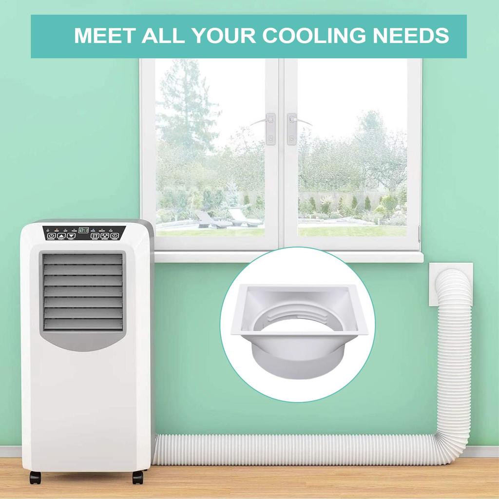 Air Conditioner Hose Coupler 5.9 Inch Air Conditioner Exhaust Hose Coupler Coupling Extender With Clockwise And Counterclockwise