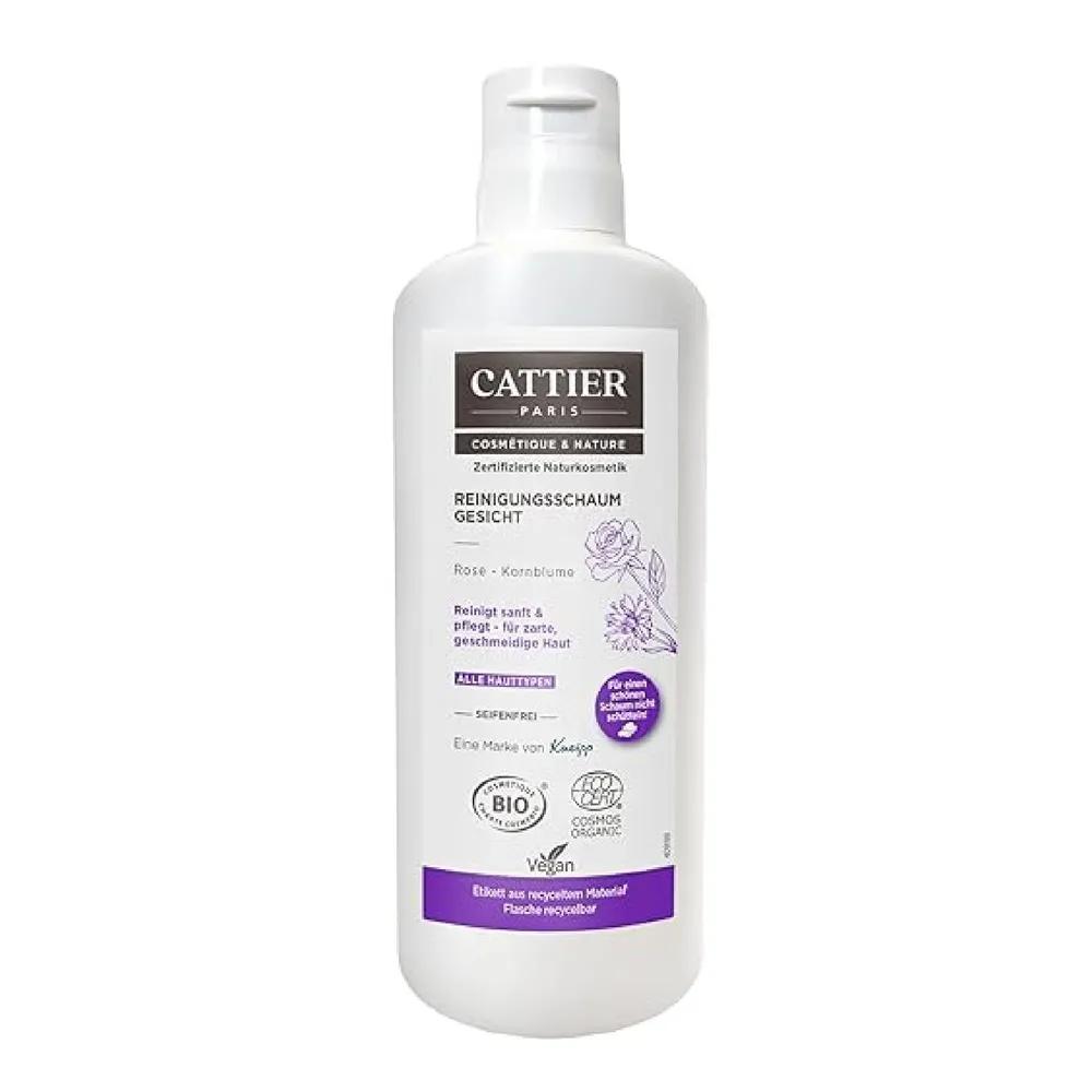 

CATTIER Paris Cattier Facial Cleansing Foam Cleanser 200ml Contains organic natural rose water