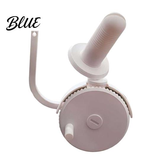 Knitting Yarn Winder with Table Clamp Hand-Cranked Ball Holder Manual Spooler Wool Spinner Maker for and Crocheting Hand Crank