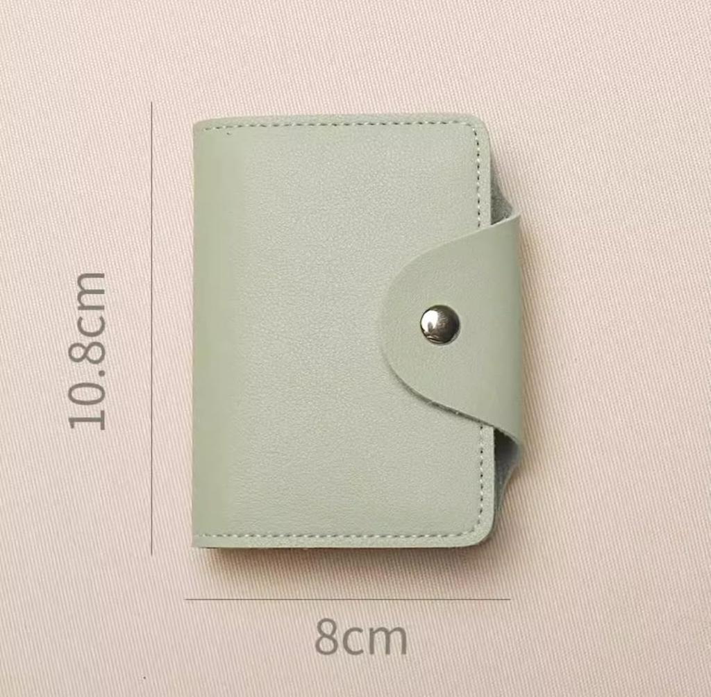 original leather passport large holds 26 general ledger green Multi-purpose case, anti-magnetic, case, capacity, cards, entry, [product]