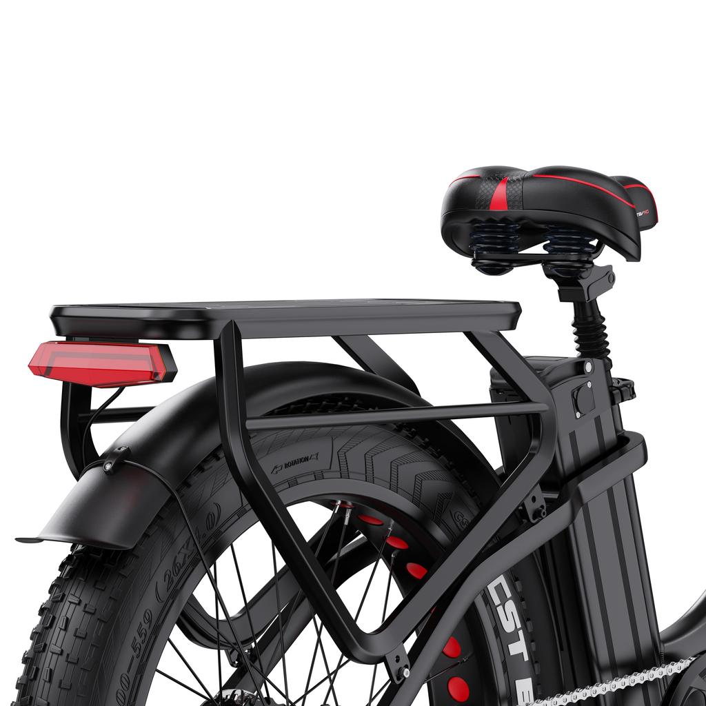 DRVETION CTR26 Step-Thru Fat Tire Ebike, 48V 15Ah Samsung Battery, 100N.M Torque
