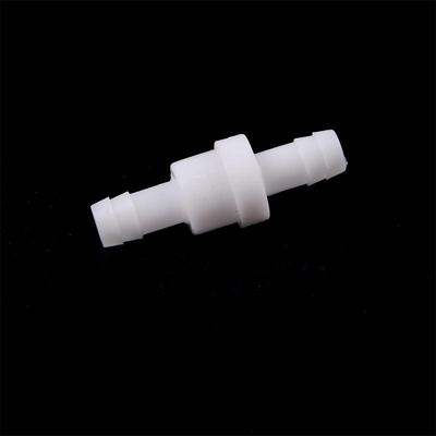 12Mm 1/4" White Plastic Non Return Check Valve One Way Fuel Petrol Diesel Oil