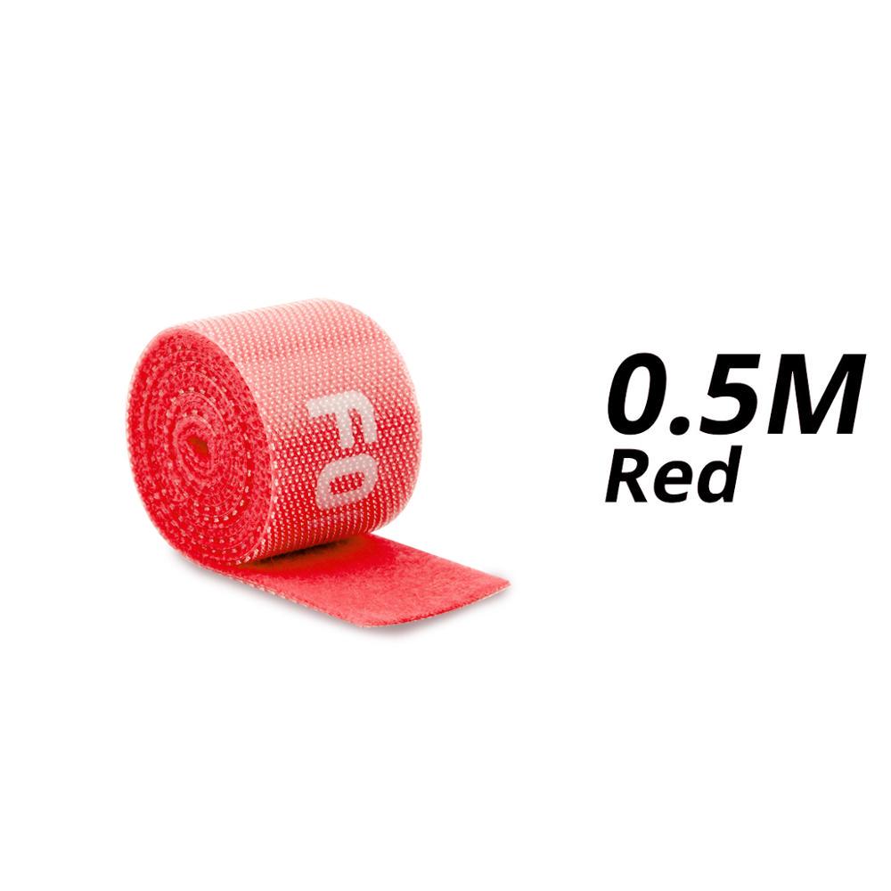 

FONKEN USB-органайзер для кабеля, устройство для намотки мыши, шнур питания, бесплатный зажим, защита для обмотки телефона 0.5M красный