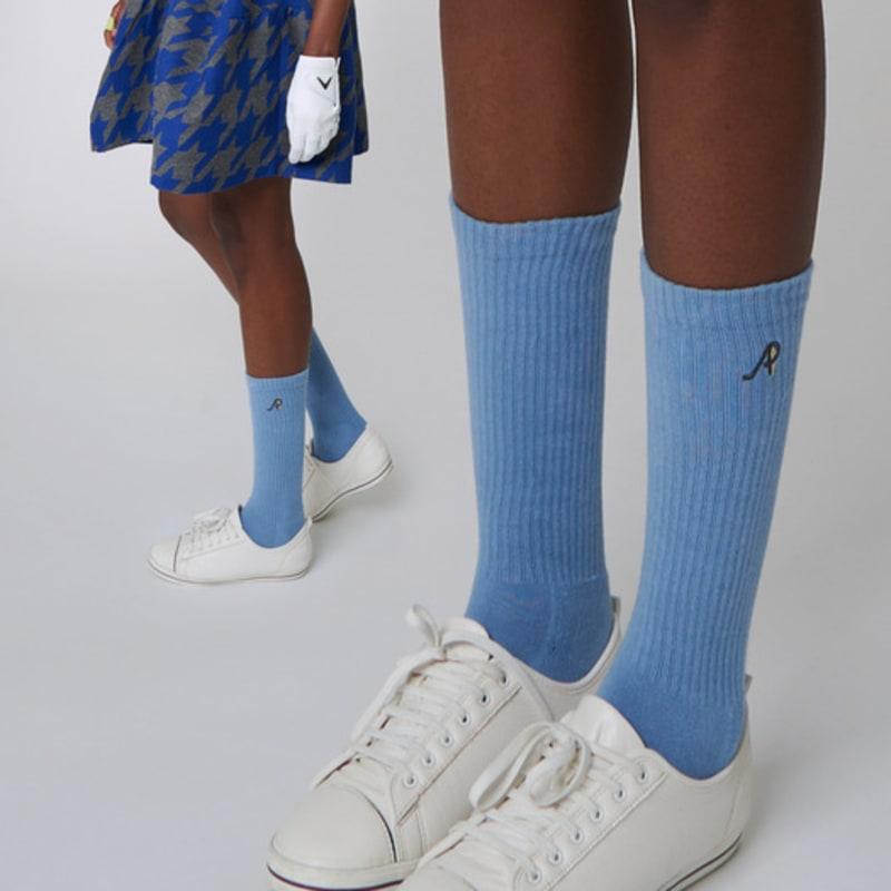 

ATHPLATFORM AW42AS09 Cushion Crew Socks_Light Blue FREE