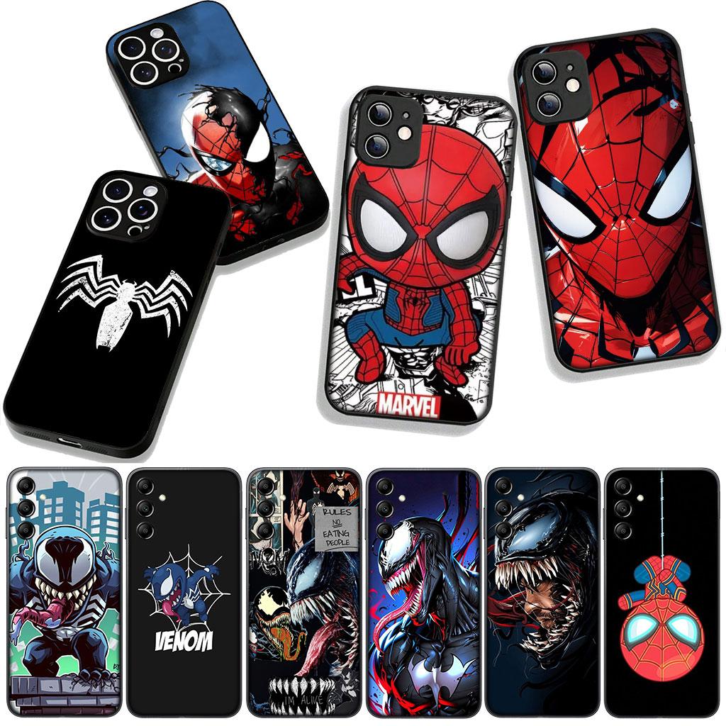 SpiderMan Venom Spider Marvel Man Hülle Handyhülle für Xiaomi Redmi Note 14 12 13 ProPlus A4 A3 Pro Plus 12C 13C 14C 5G