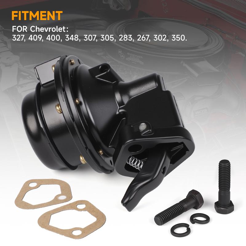 1/4" - 18 NPSF Mechanical Fuel Pump For Chevrolet 327  409  400 348  307 305 283 267 302 350l Replaces M4891 12355613 SP1321MP